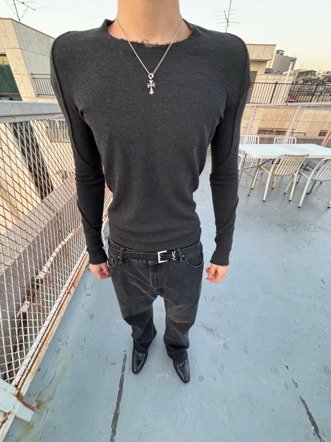 리바이스 517 블랙 부츠컷 플레이어진 상품이미지3