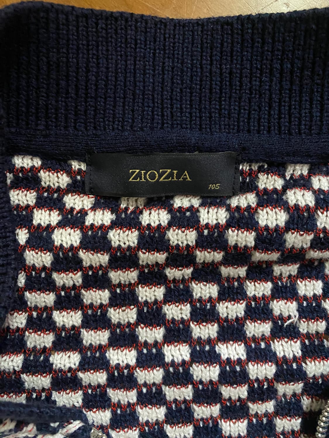 ZIOZIA 지오지아 간절기 니트 집업 105 상품이미지3