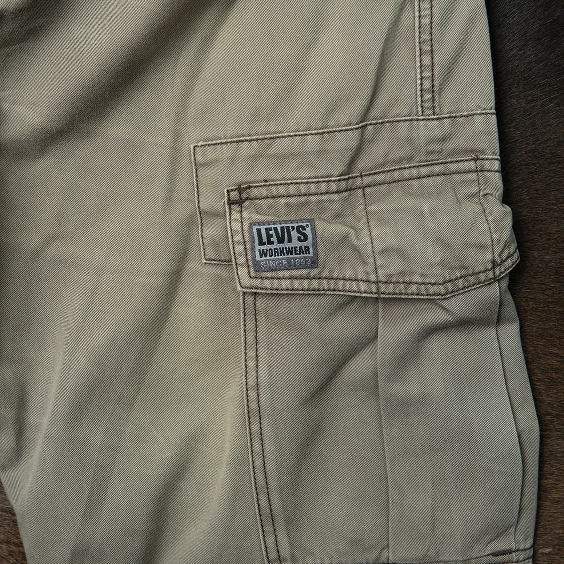 [32] 00s 리바이스 워크웨어 카고팬츠 올리브 MB-1351  상품이미지4