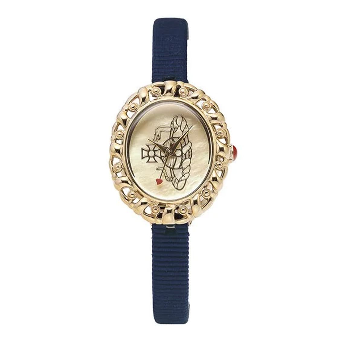 비비안웨스트우드 로코코 가죽시계 네이비컬러  상품이미지1