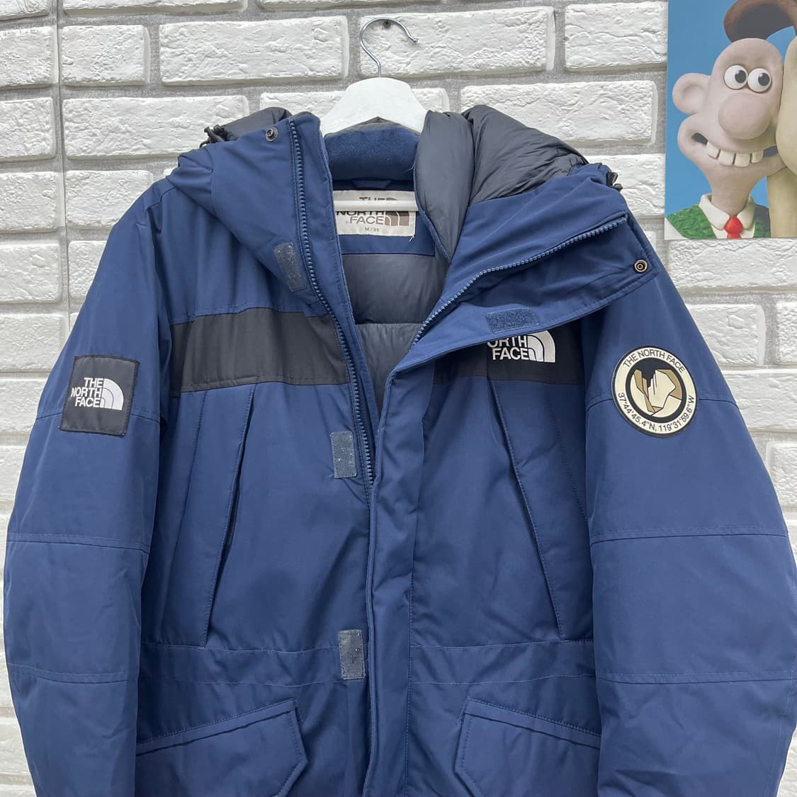 노스페이스 안타티카 구스 네이비패딩-M 95 상품이미지5