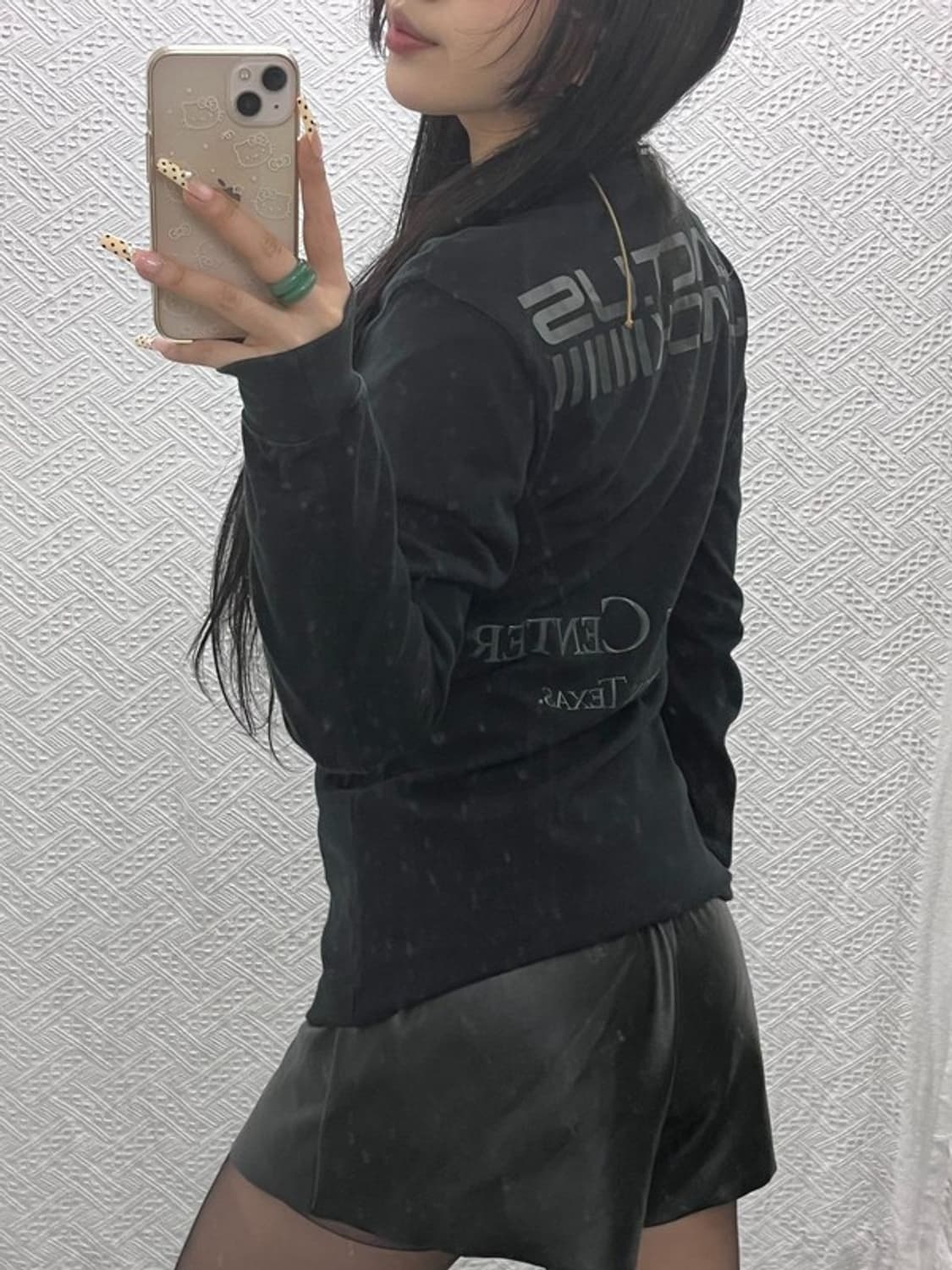 나이키X트래비스스캇 스트릿 힙합 레터링 롱슬리브 85 C09717 상품이미지1