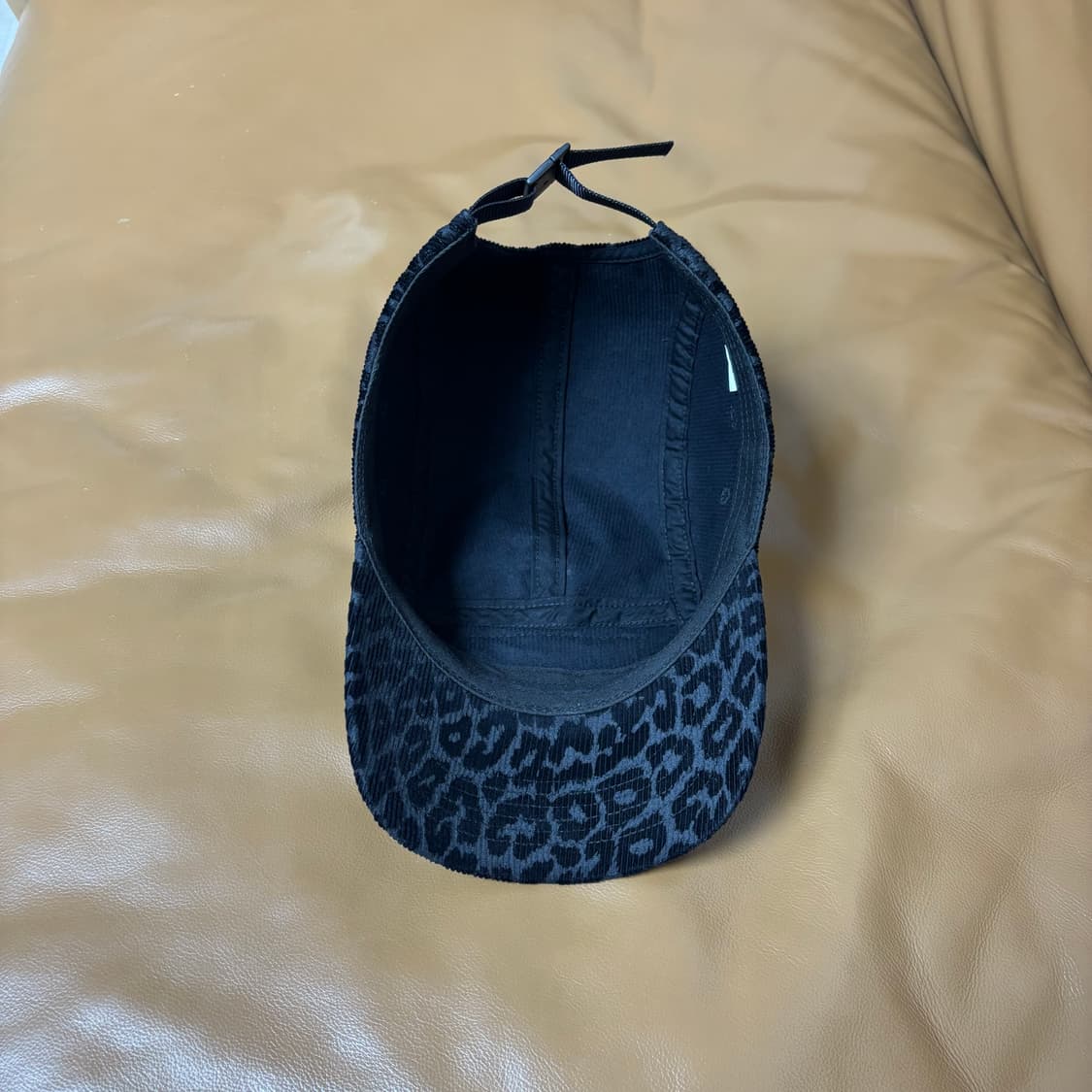 Supreme 슈프림 레오파드 블랙 캠프캡 모자 Leopard Black 상품이미지6