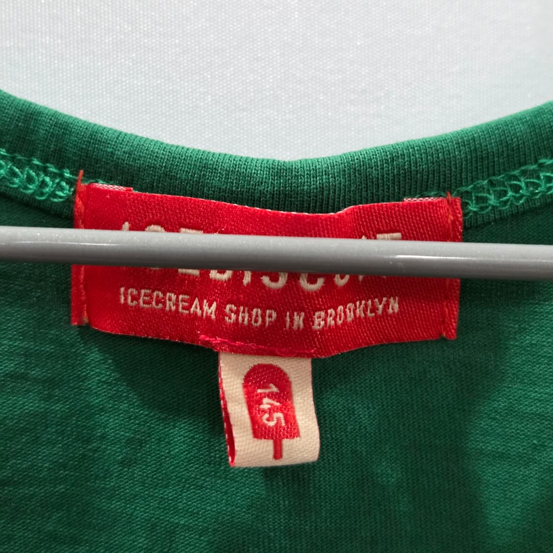 아이스비스킷 키즈 스펠로고 프린팅 민소매티 145 상품이미지3