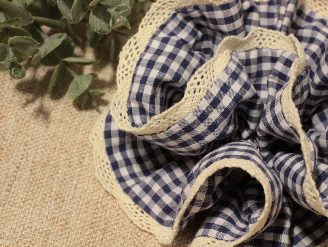 핸드메이드 레이스 스크런치  상품이미지2