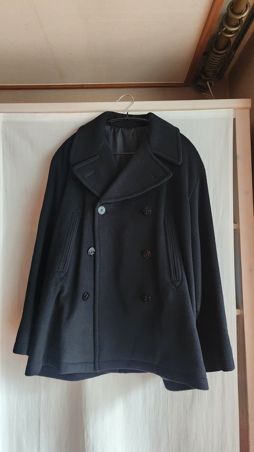 토마스모어 피코트 블랙(XS) 상품이미지2