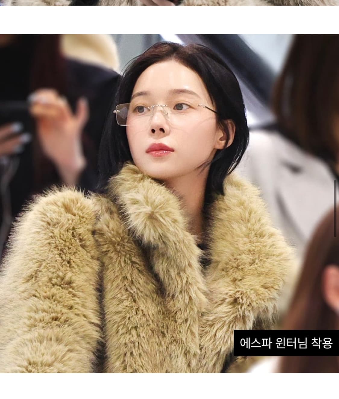 새제품/ 에스파 윈터 안경 원브릴리언트 무태 안경 Juana-OB486 상품이미지2