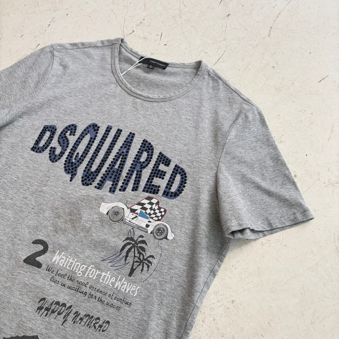 DSQUARED2 디스퀘어드2 빈티지 반팔티 L 상품이미지4