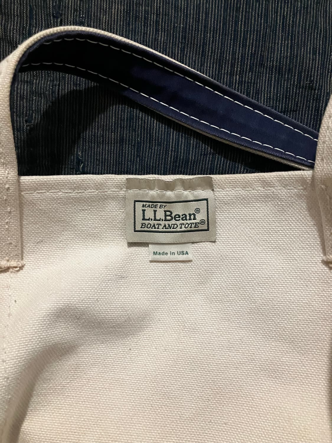 🇺🇸 USA 빈티지 엘엘빈 Boat and Tote 토트백 XL 상품이미지4