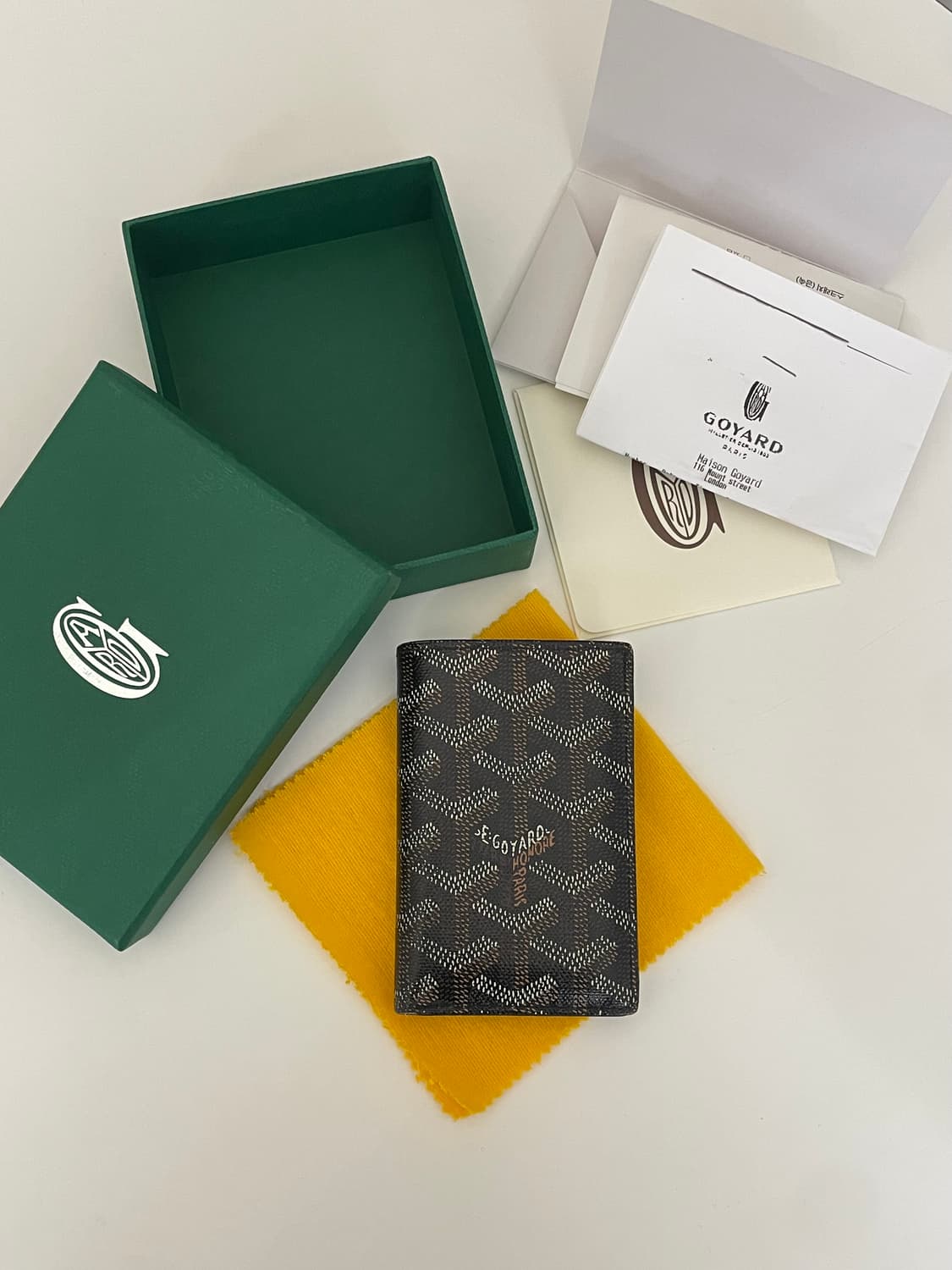 고야드 생피에르 오거나이저 카드지갑 블랙 상품이미지1