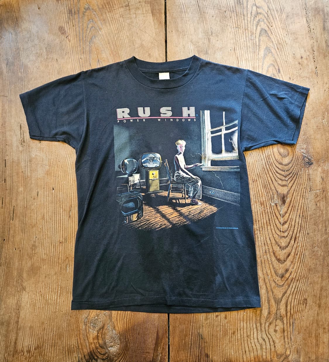 80s 빈티지 밴드티 rush 상품이미지1