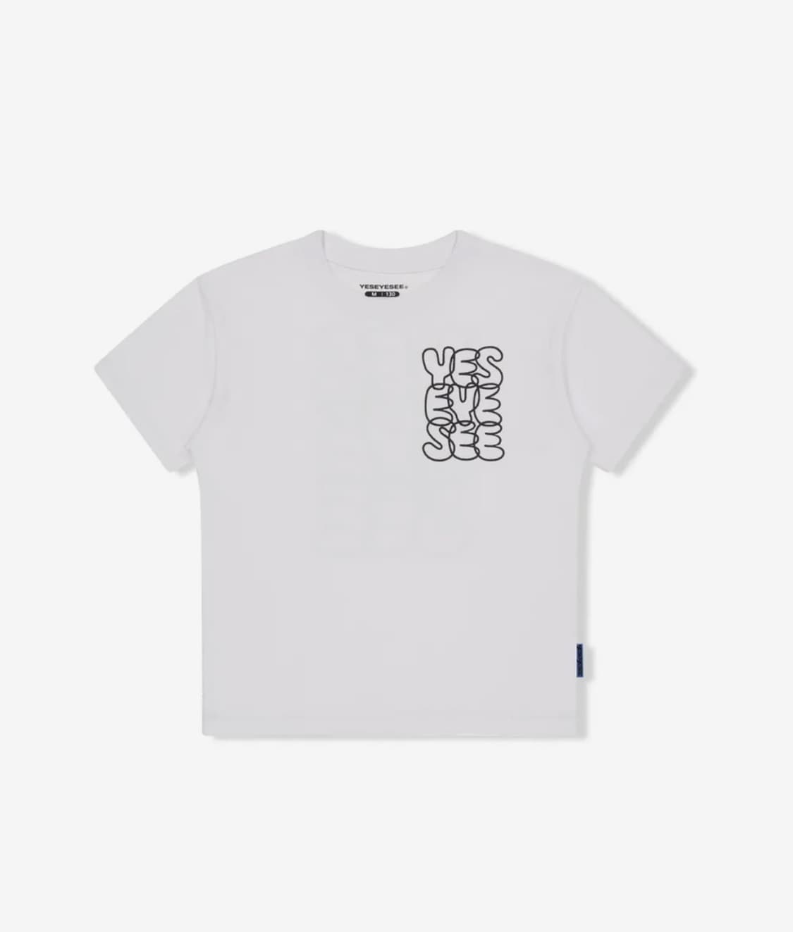 [yeseyesee]C-Logo Kids Tee White 상품이미지1