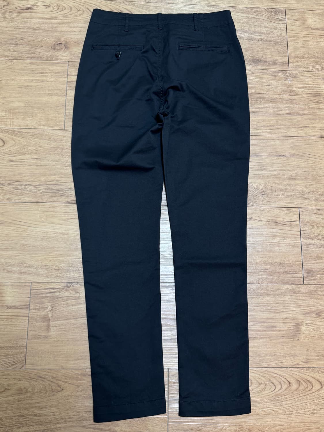 [S]Beams 빔즈 코튼 치노 팬츠 블랙 상품이미지3