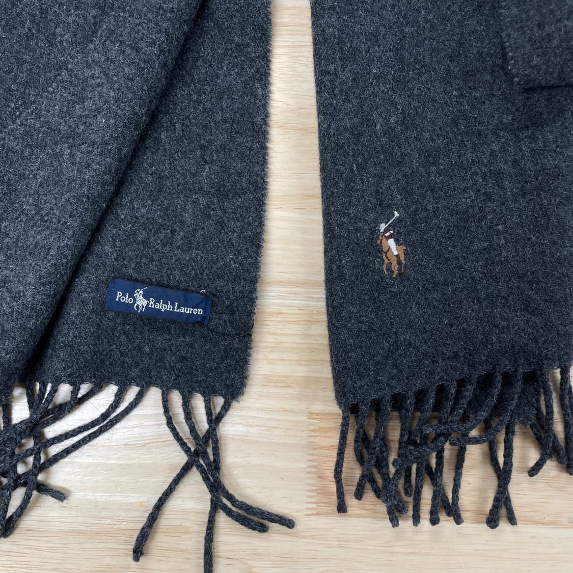 폴로 랄프로렌 차콜 머플러 상품이미지2