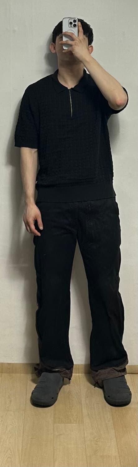 스투시 반집업 반팔 니트 상품이미지5