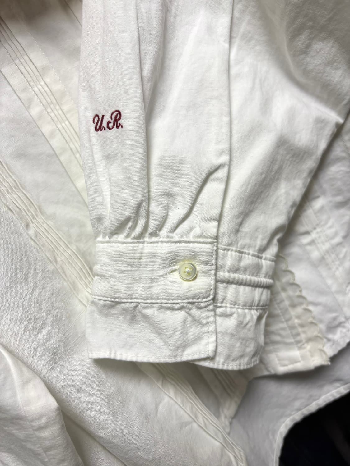 [얼바닉30] 앙시엔느 블라우스 (white) 상품이미지5