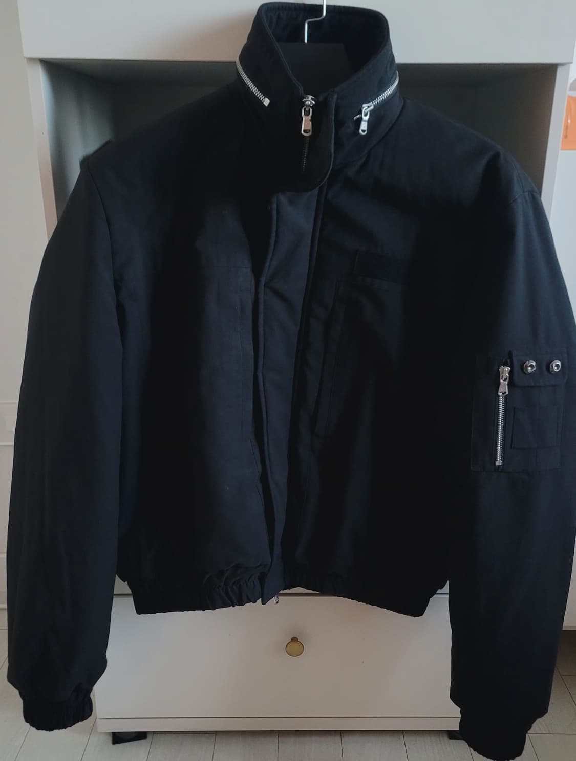 포그서비스 밀리터리 탱커 자켓 1사이즈 블랙 상품이미지3