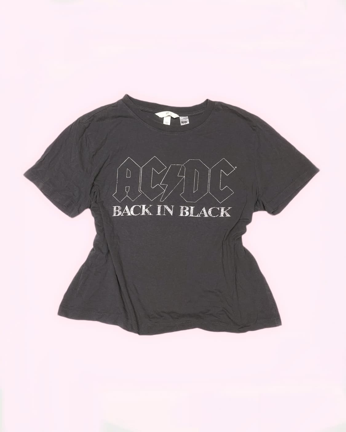 ACDC 밴드 콜라보 핀터레스트 반팔 상품이미지1