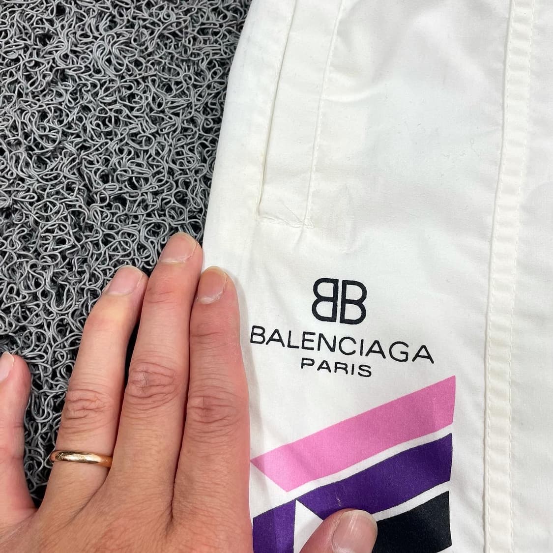 Balenciaga 스팰아웃 로고 트랙 조거팬츠 상품이미지2