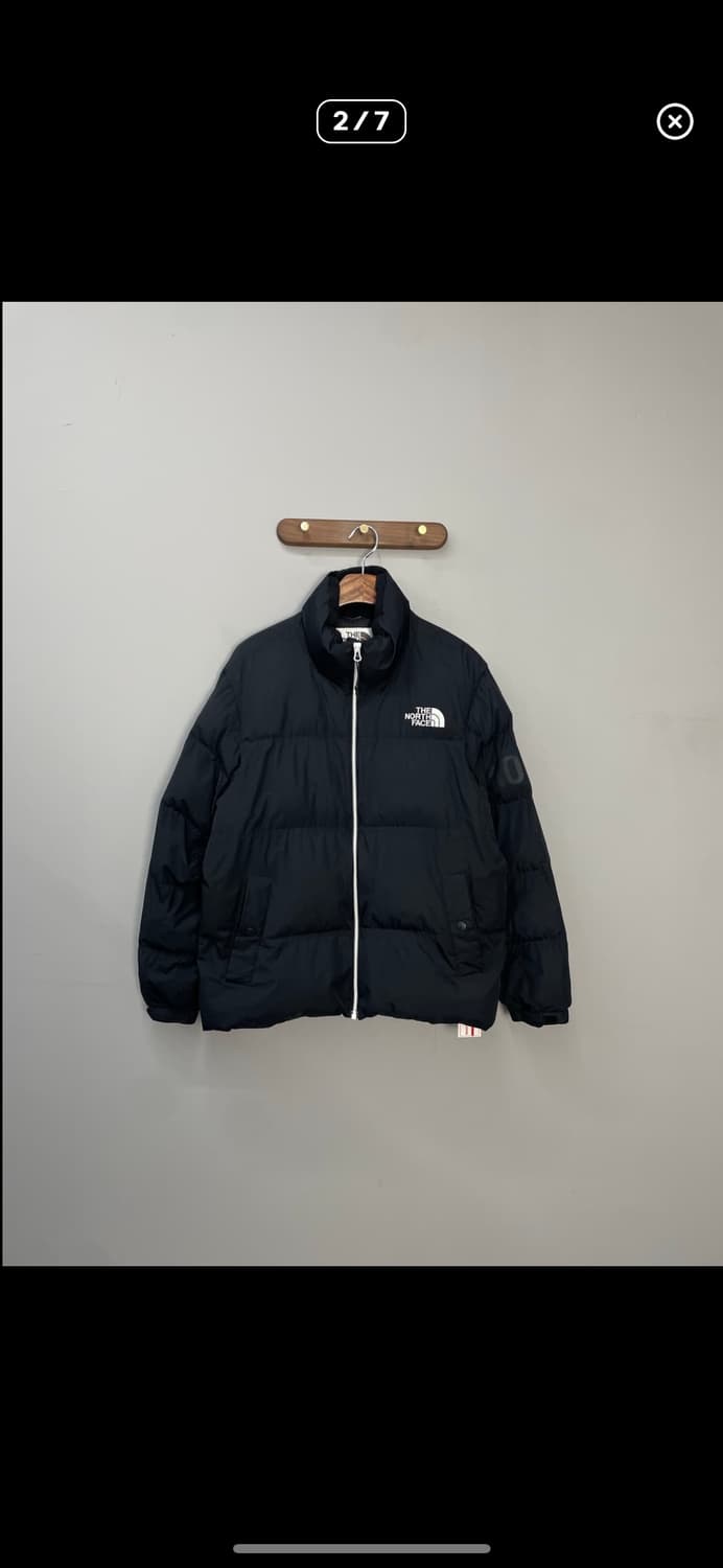 노스페이스 화이트라벨 블랙 완장로고 패딩 A2789 상품이미지2