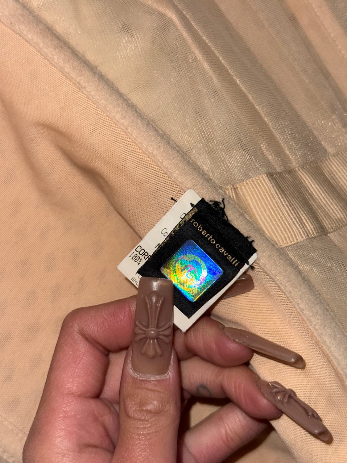 Roberto Cavalli 2005 crochet corset 상품이미지7