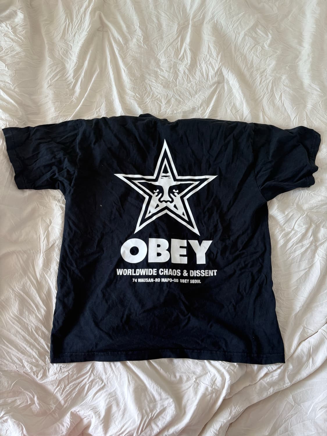 오베이 티셔츠-L 중고 상품이미지1