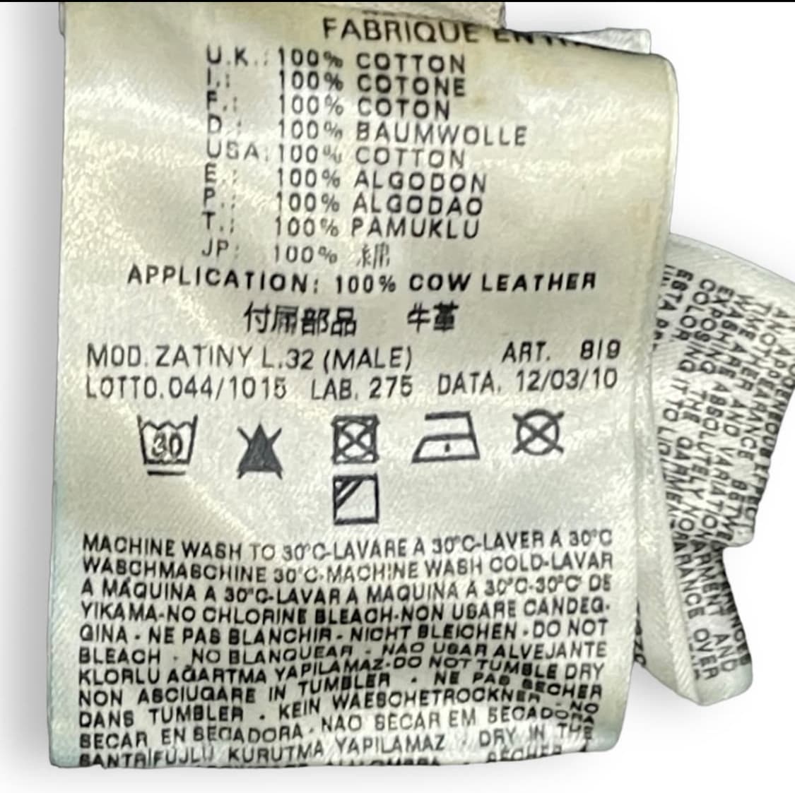 디젤 샌드워싱 데님팬츠 상품이미지10