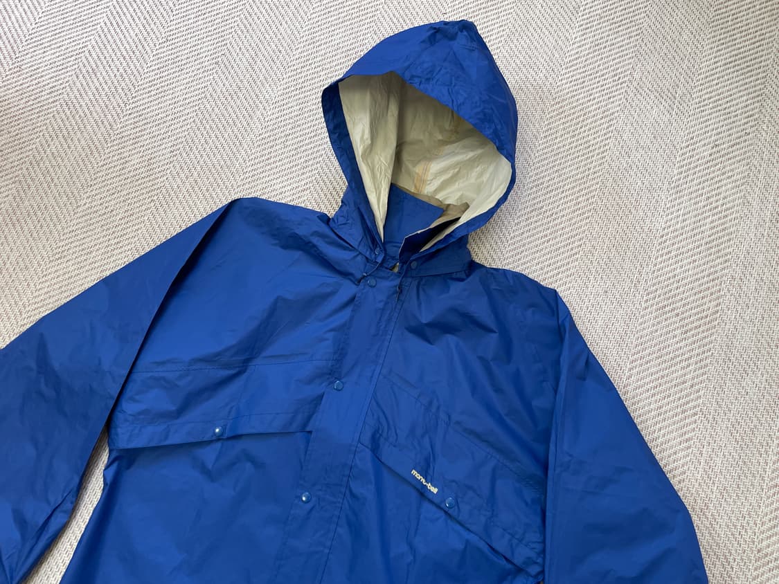 90s 몽벨 하이팔론 코팅 마운틴 쉘 후드 자켓  상품이미지2
