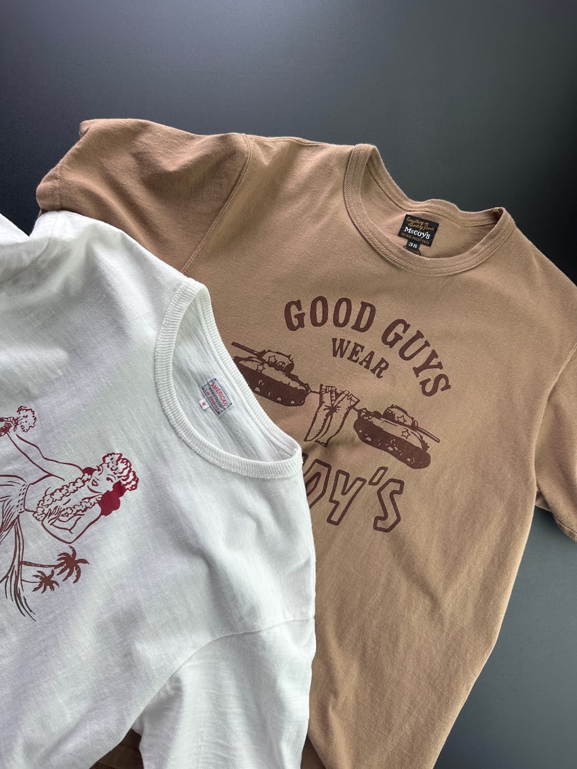 The real mccoy's military tee 상품이미지1