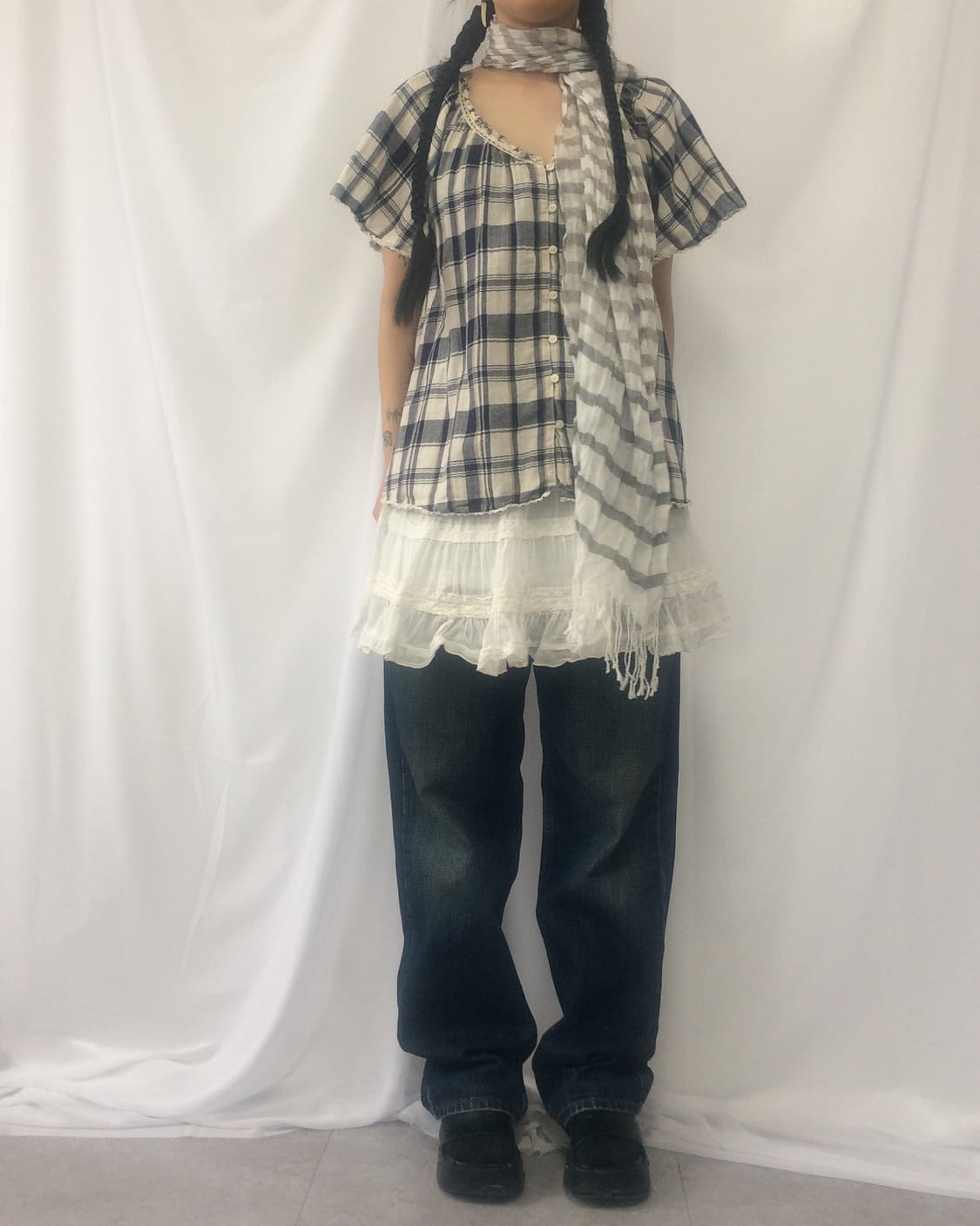 Layer mini skirt 상품이미지6