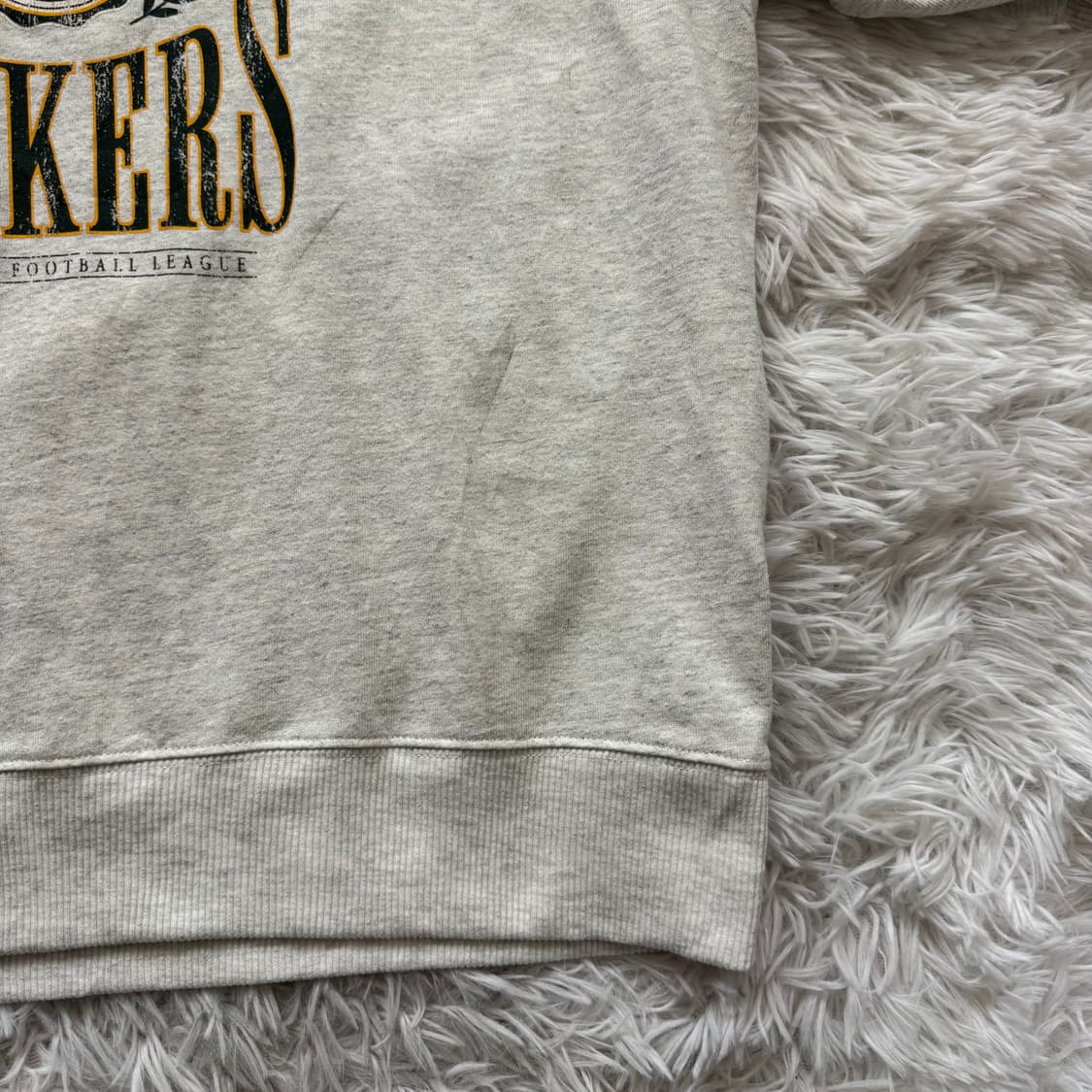 NFL GU 일본빈티지 반팔 맨투맨 반팔티 지유 반팔 nfl반팔 M 90 상품이미지5