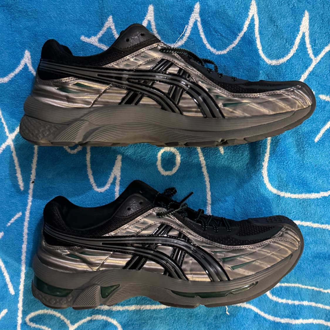 [W285] 아식스 젤 플라메 키코 코스타디노브 그레이 블랙 상품이미지3