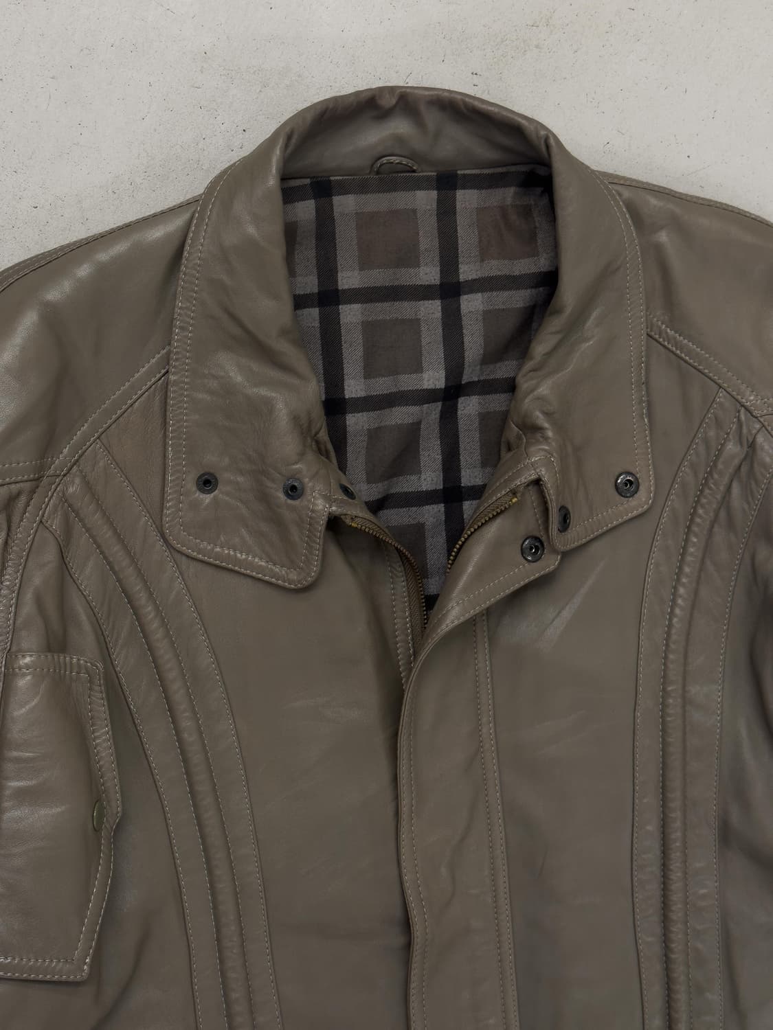 레더 블루종 상품이미지4