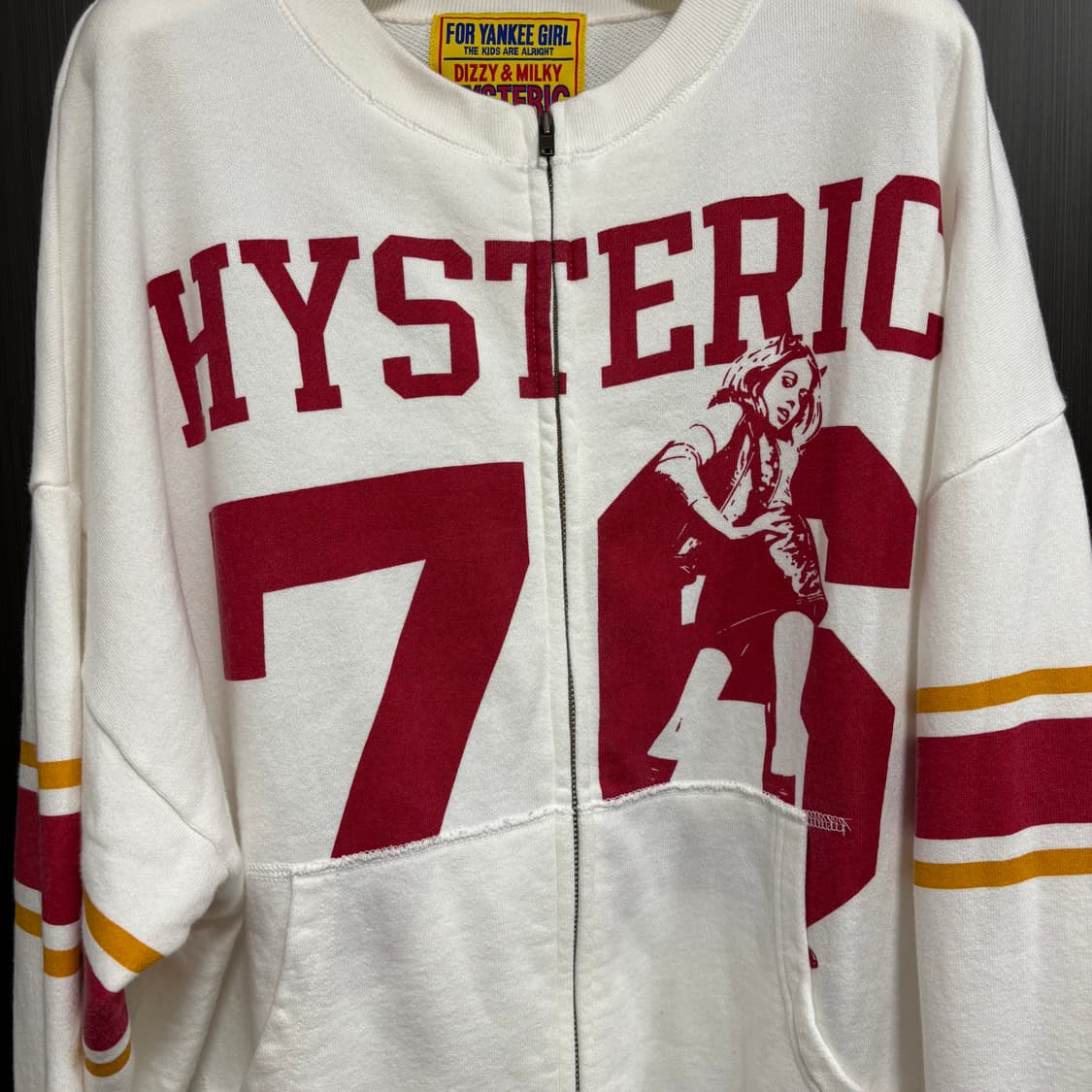 제니 착용) 히스테릭글래머 76 집업 상품이미지8