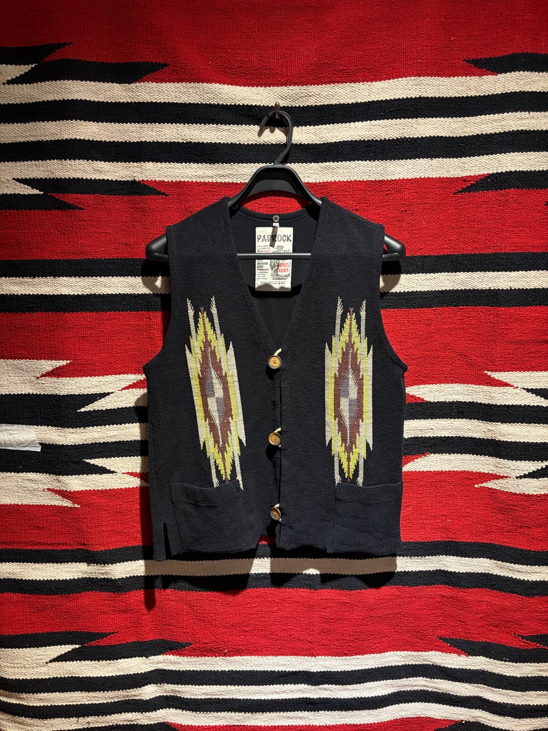 Native american chimayo vest / 치마요 조끼 상품이미지1