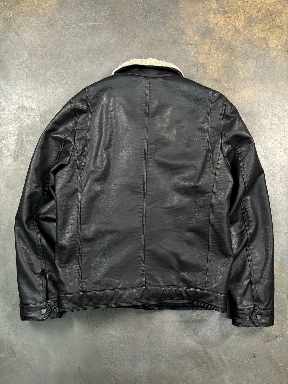 리바이스 레더 쉐르파 자켓 상품이미지4