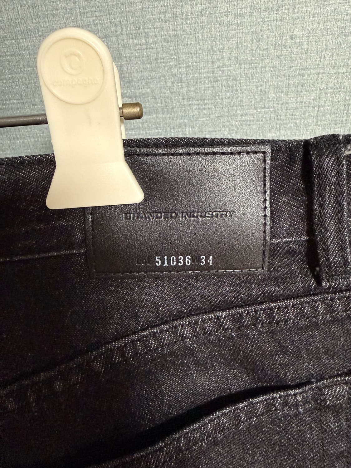 브랜디드 51036 와이드블랙진 34 Extra Wide Straight 상품이미지4