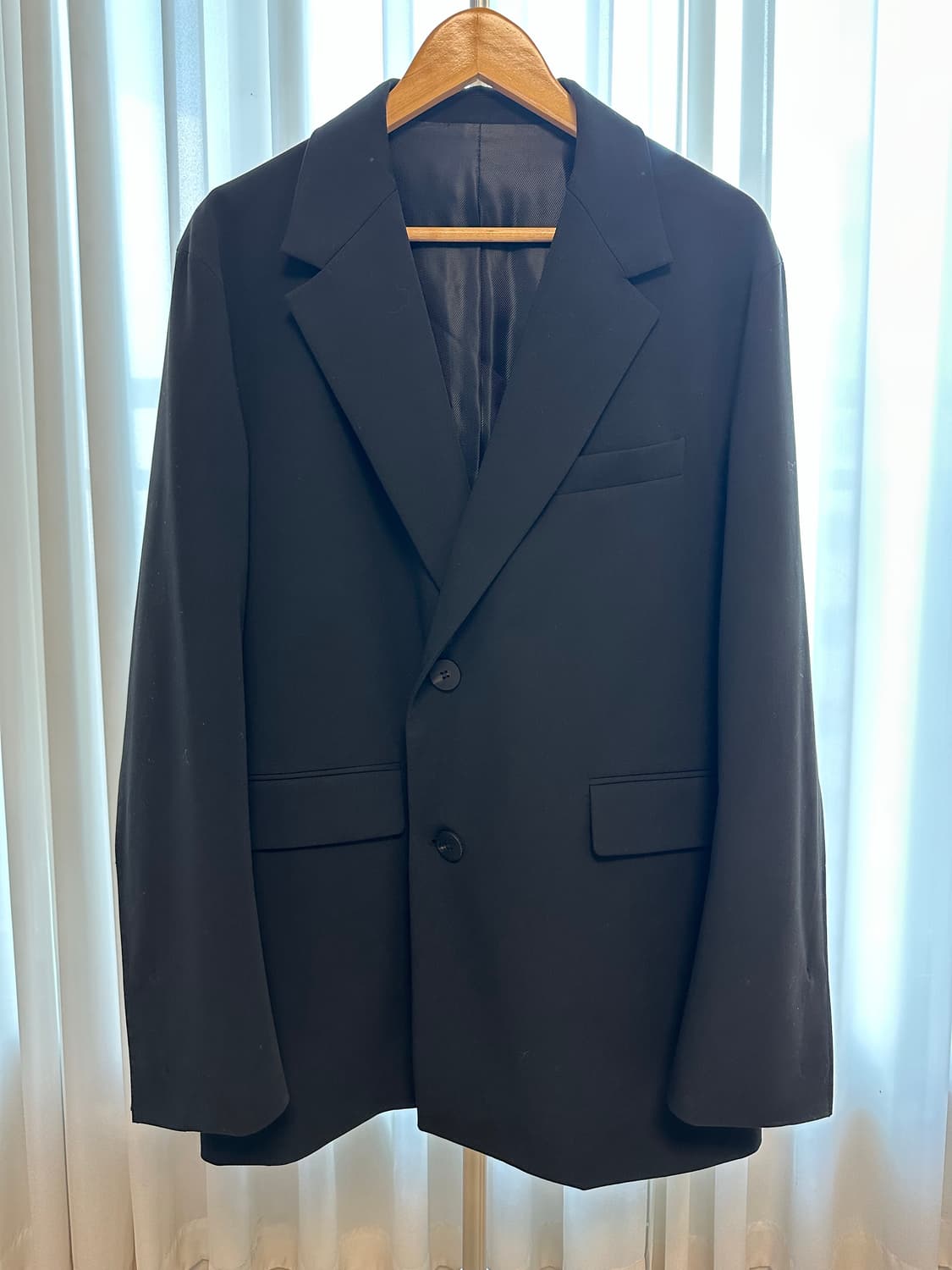 우영미 싱글 턴업 자켓 / 48 상품이미지1