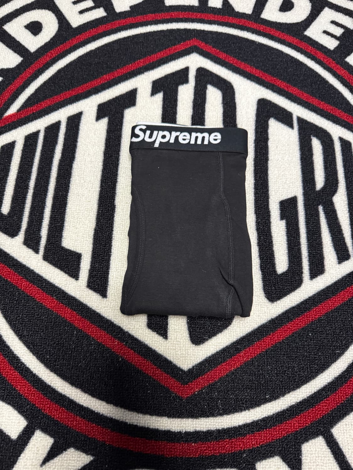 슈프림 헤인즈 복서 브리프 블랙 낱개 판매 상품이미지2