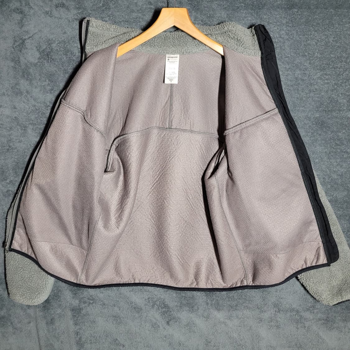 파타고니아 클래식 레트로-X 플리스 자켓 니켈/블랙 상품이미지4