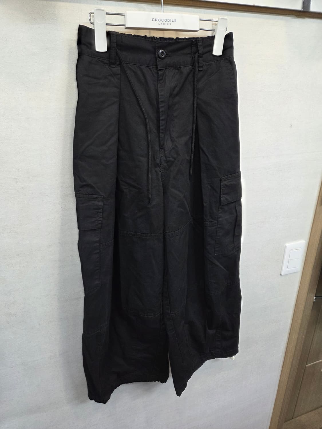 일본빈티지 심플 여성 핀턱 카고 벌룬팬츠 m 상품이미지8