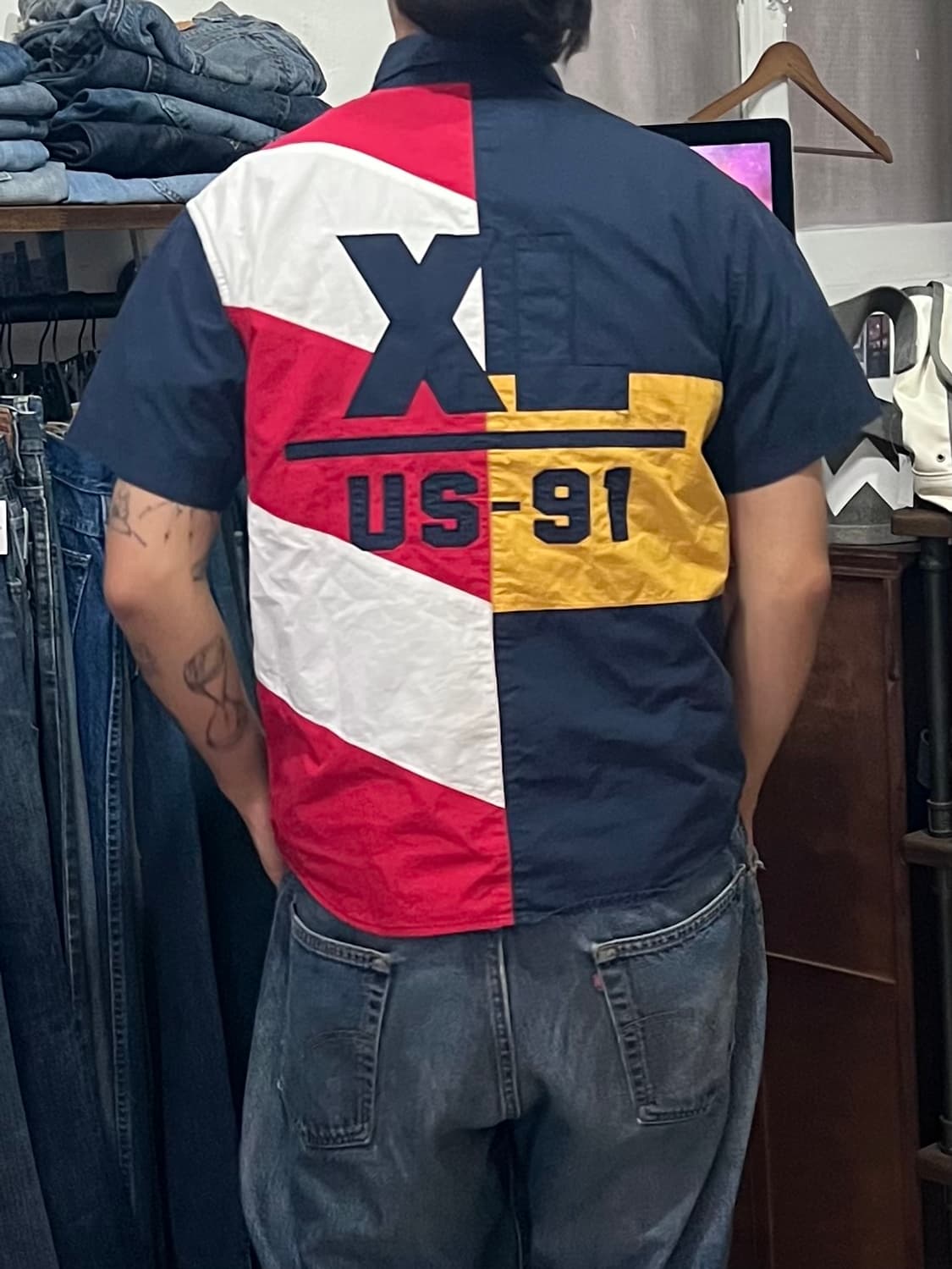 XLARGE 반팔 셔츠 S 상품이미지1