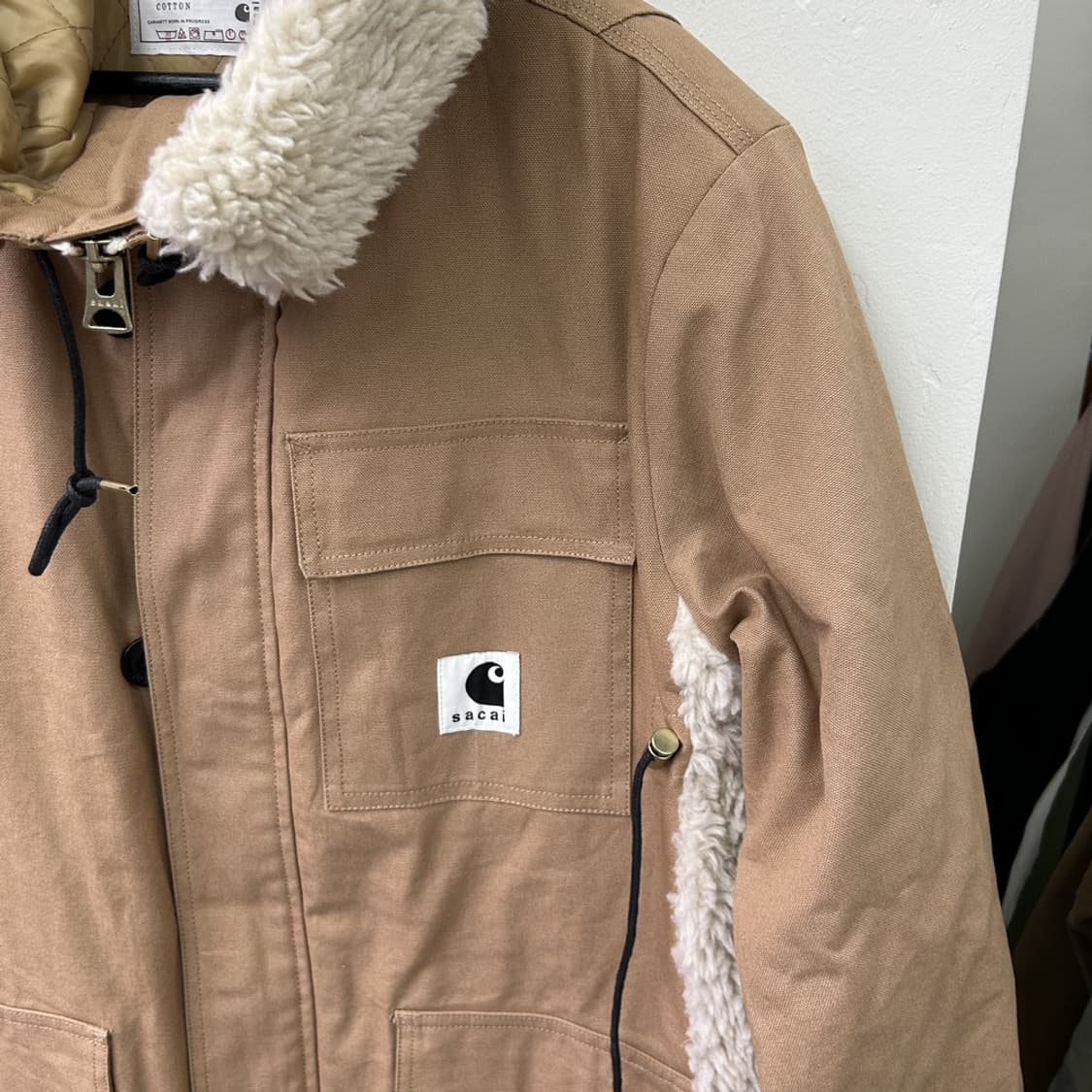 15276 - 23F/W 사카이 X 칼하트 WIP 캔버스 시베리안 파카 상품이미지3