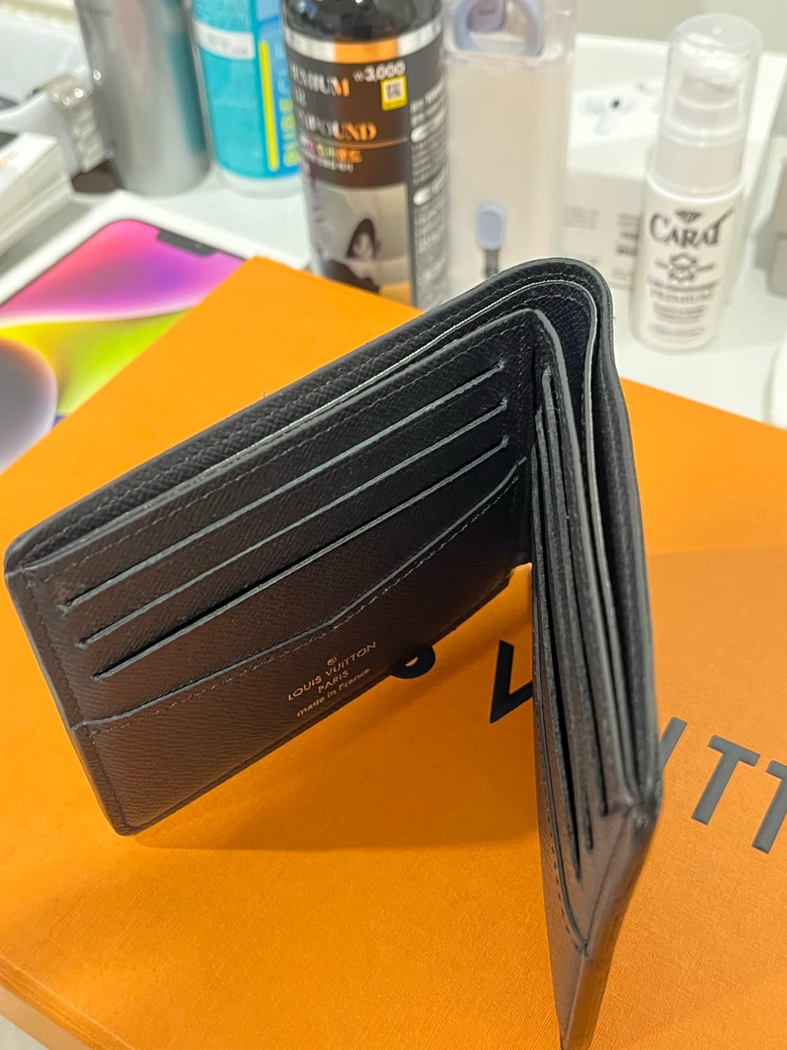 루이비통 모노그램 이클립스 반지갑 [정품] 상품이미지4