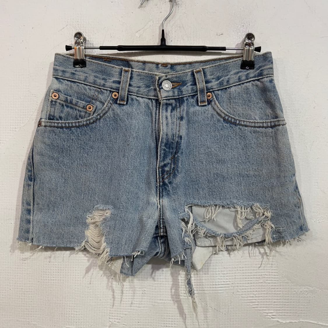 리바이스 517 데님 핫팬츠 상품이미지2