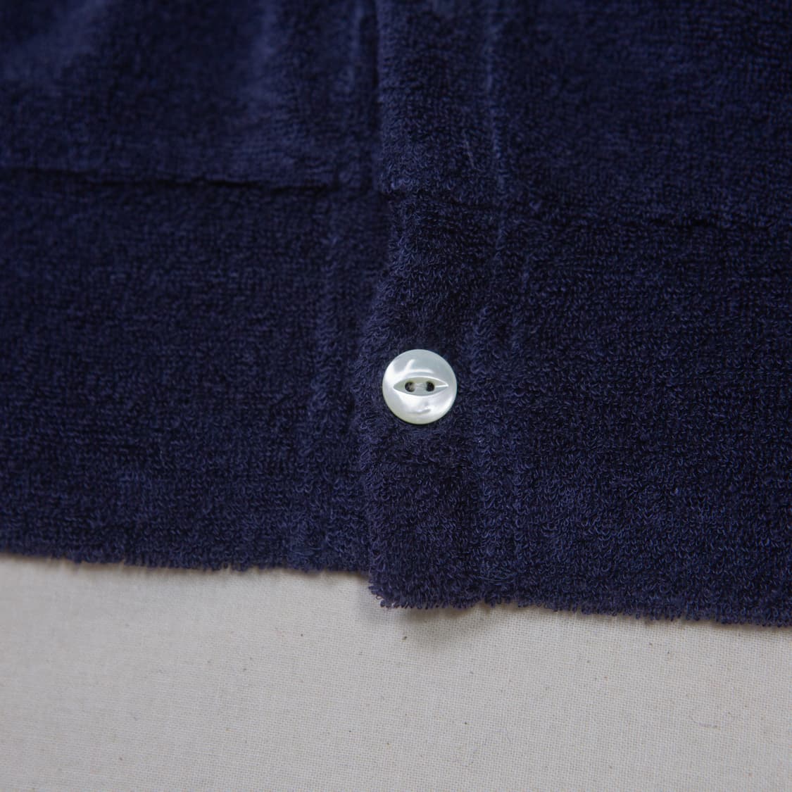 니들스 파일 져지 가디건 네이비 상품이미지4