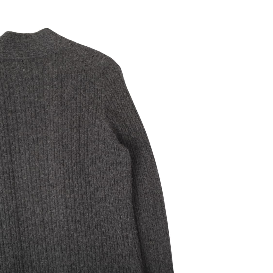 브룩스브라더스 그레이 캐시미어 100 오픈 가디건 상품이미지6