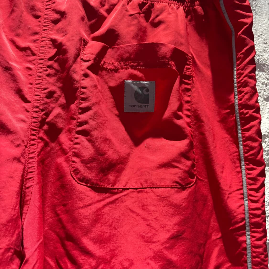 칼하트 wip 우븐 나일론 스티치 조거팬츠 상품이미지2