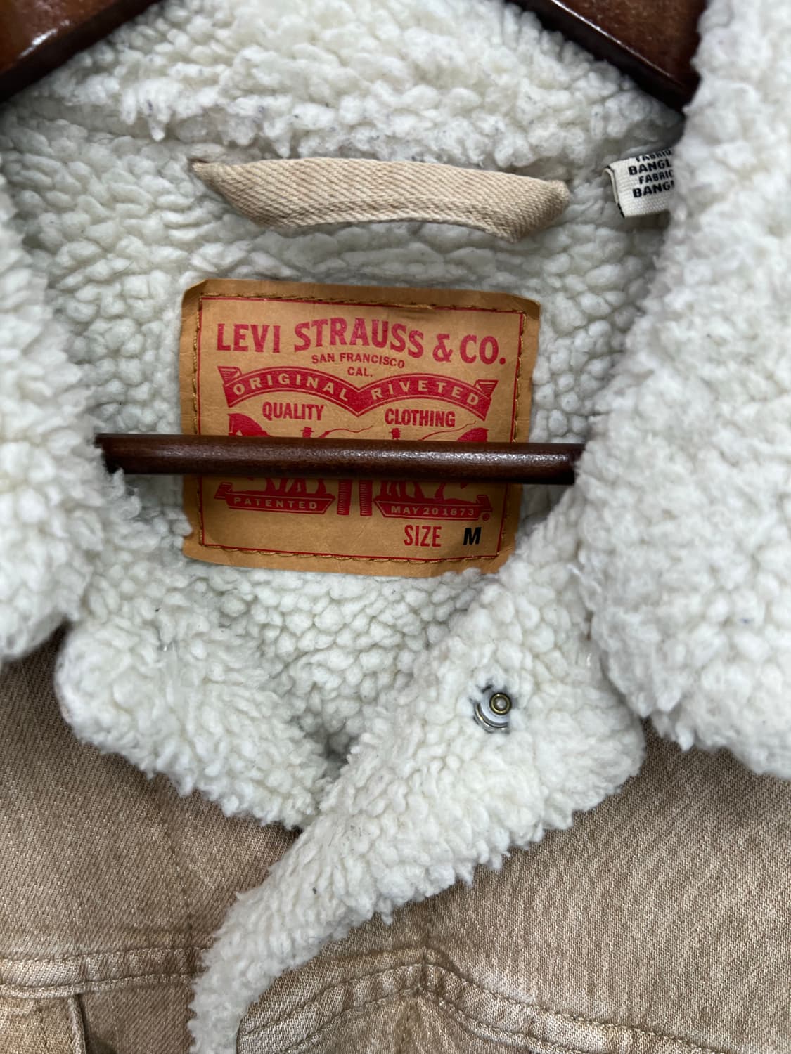 LEYI STRAUSS & CO 베이지 코트 상품이미지2