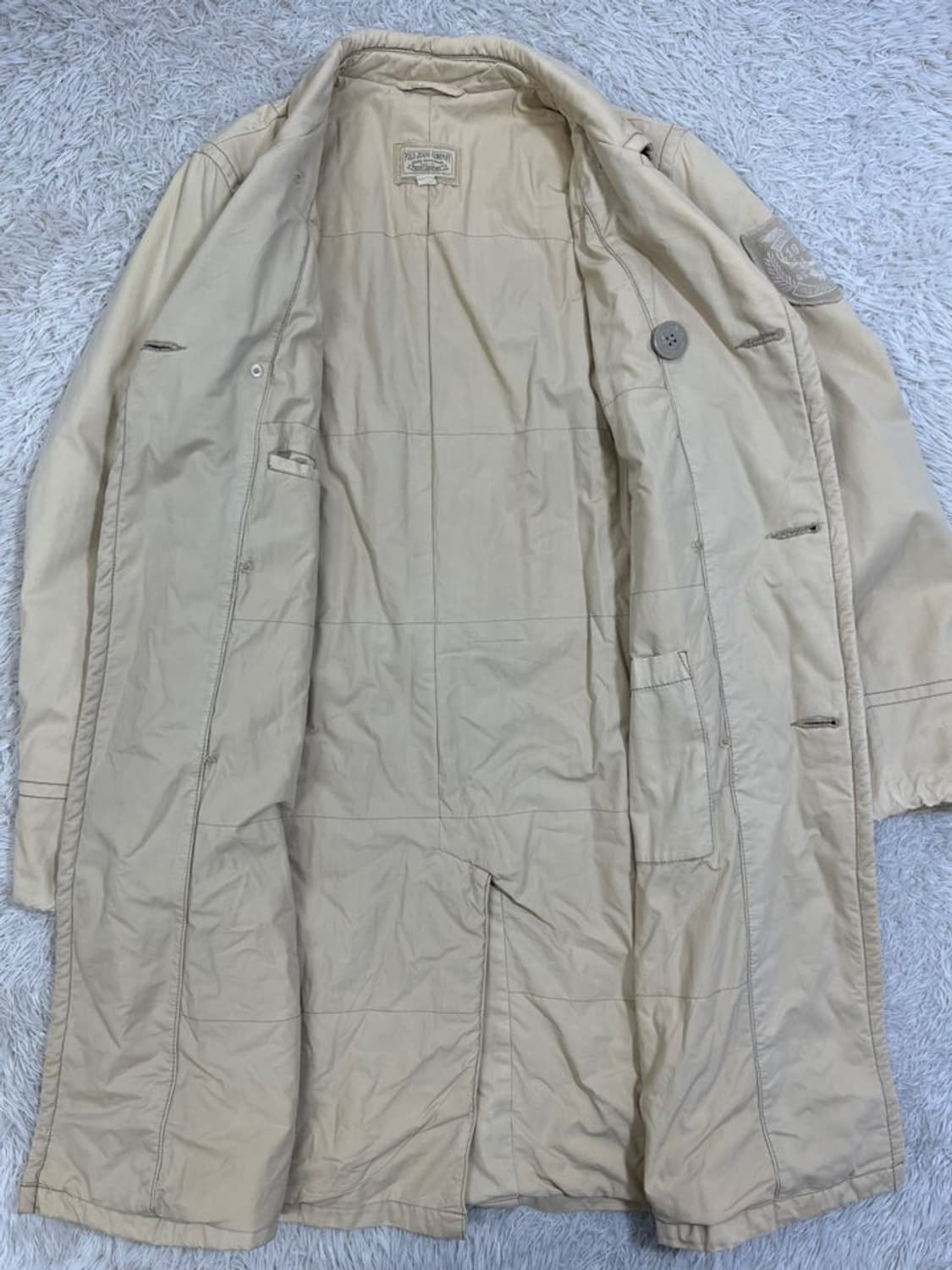 폴로진스컴퍼니 미해군 누빔 롱 코트/#2692 상품이미지9